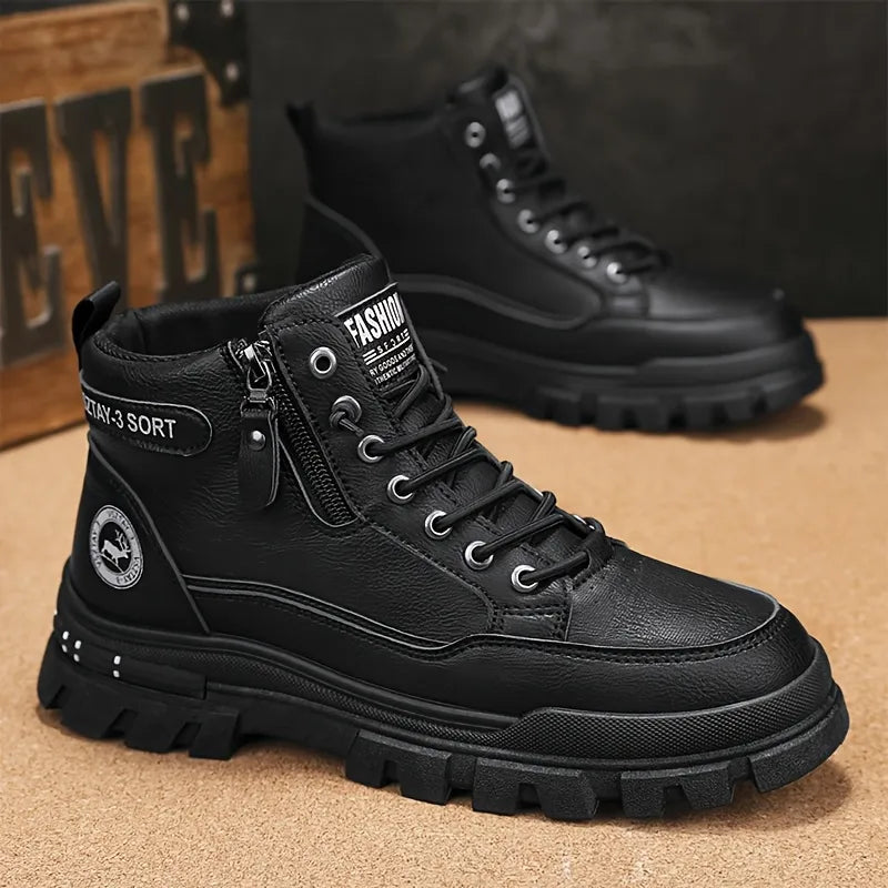 Men’s Mid-Top Casual Boots for Everyday Wear
