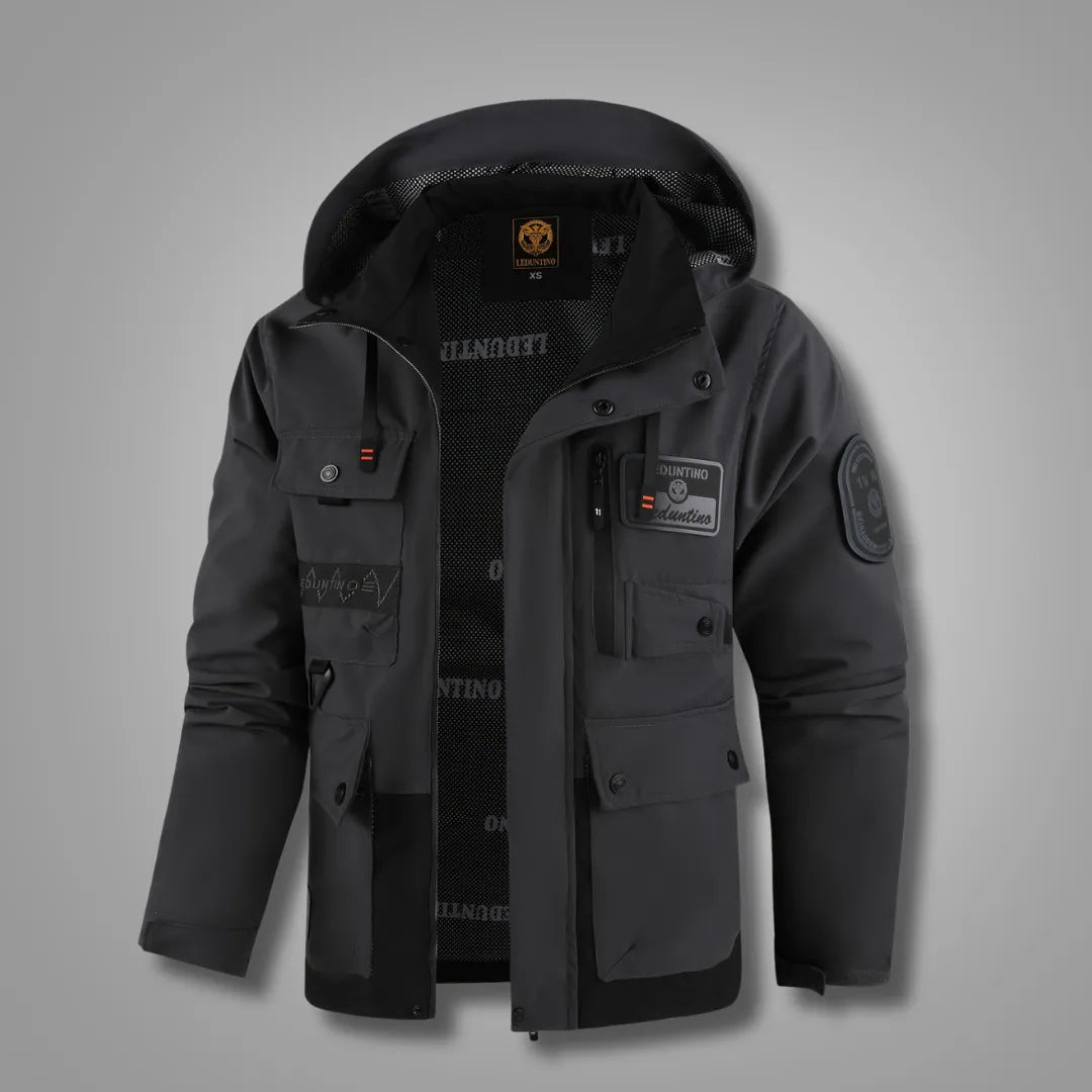 Men’s Hooded Casual Jacket for Spring and Autumn