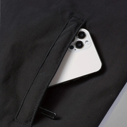 Men’s Classic Bomber Jacket with Zip Closure