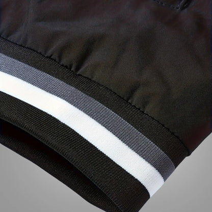 Men’s Classic Bomber Jacket with Zip Closure