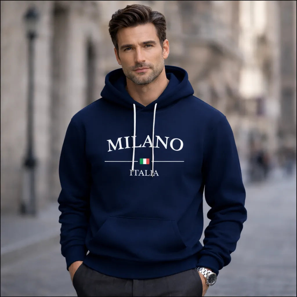 Men’s Milano Comfort Hoodie – Includes Free T-Shirt