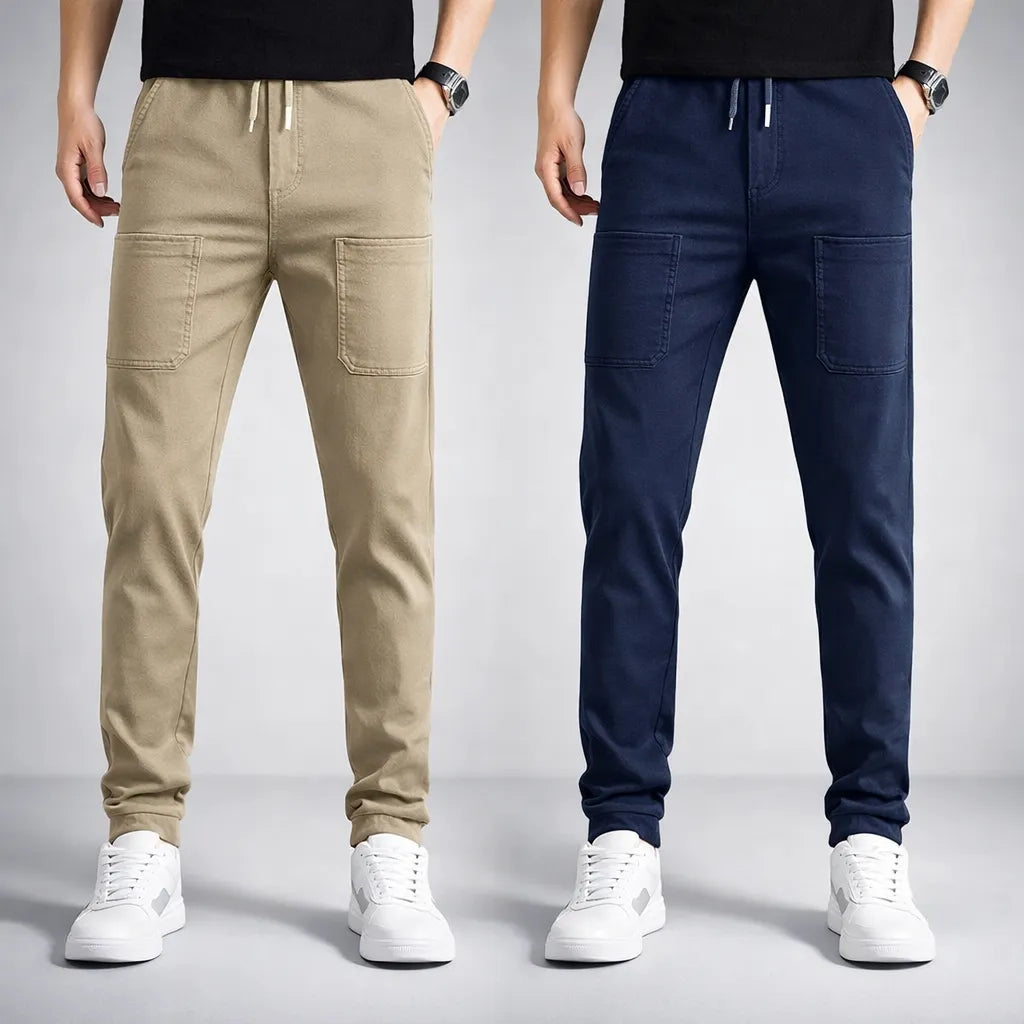 MultiPants™ – Comfort Stretch Cargo Trousers with 6 Pockets