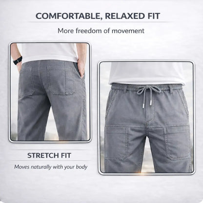 MultiPants™ – Comfort Stretch Cargo Trousers with 6 Pockets