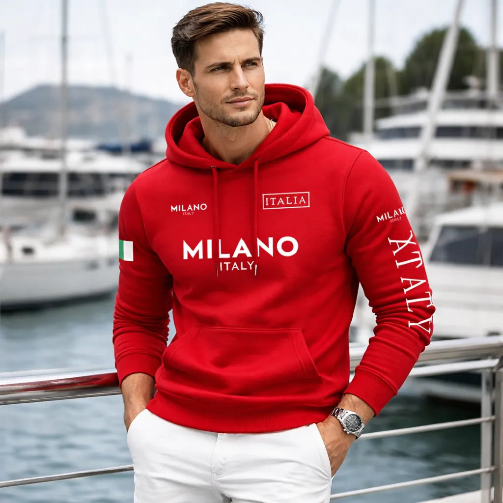 Men’s Milano Comfort Hoodie with Free T-Shirt
