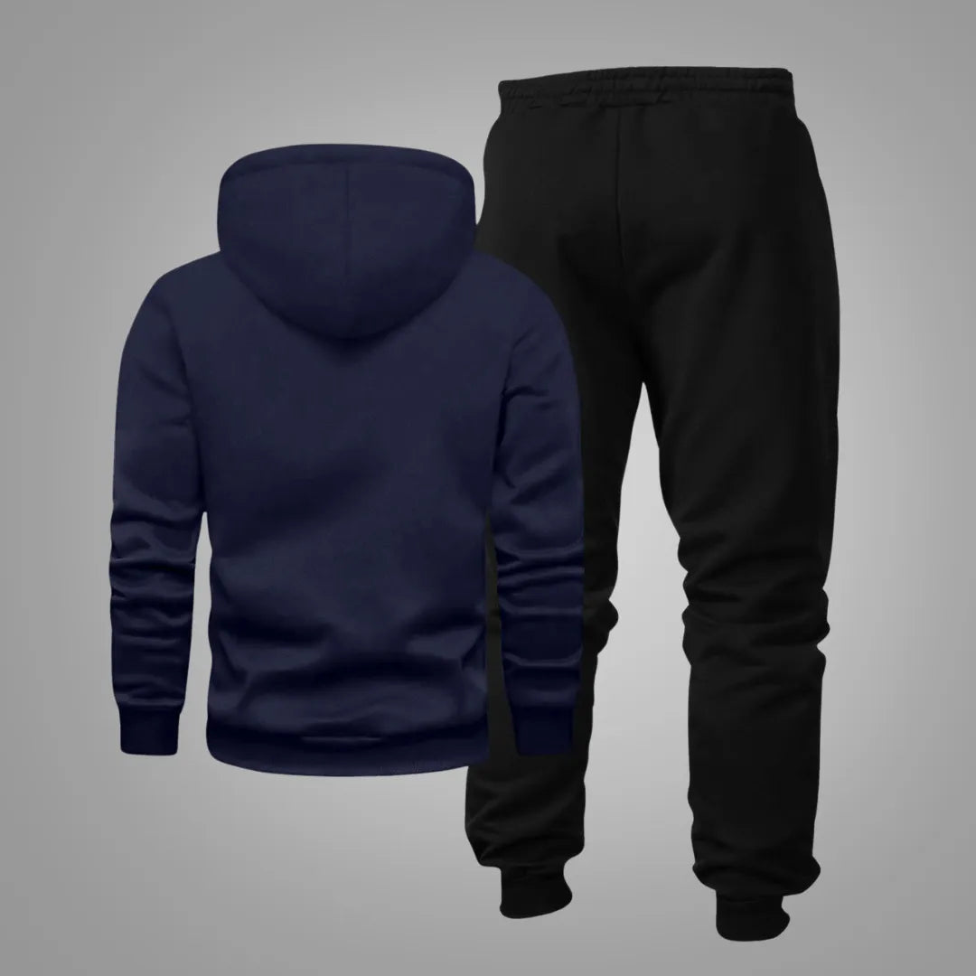Men’s Casual Streetwear Tracksuit Set – Sweatshirt & Trousers