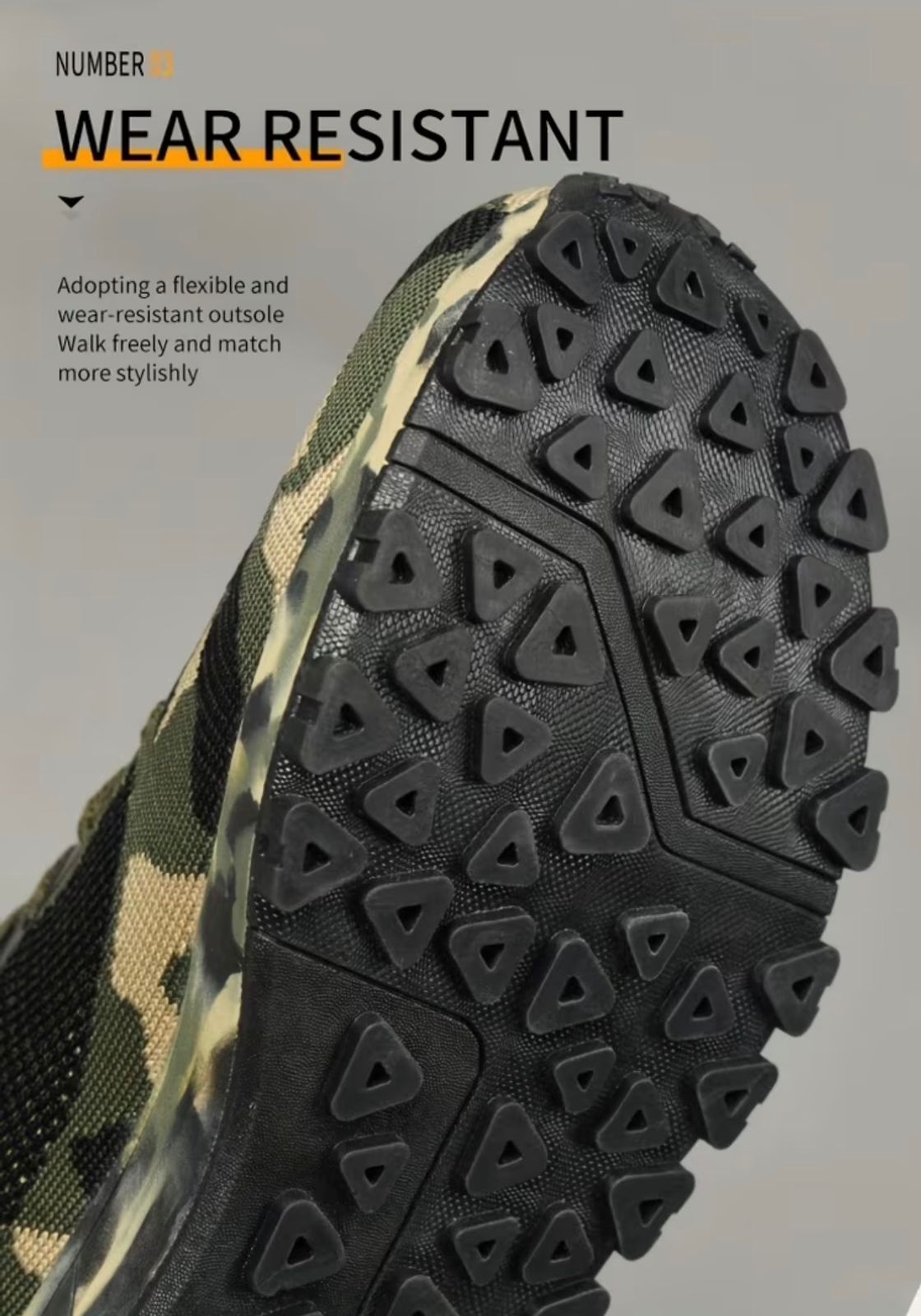 Tactical Camo Sneakers Men 🔥
