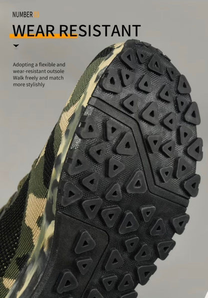 Tactical Camo Sneakers Men 🔥