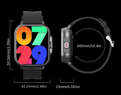 2-in-1 Smartwatch with Built-in Earbuds