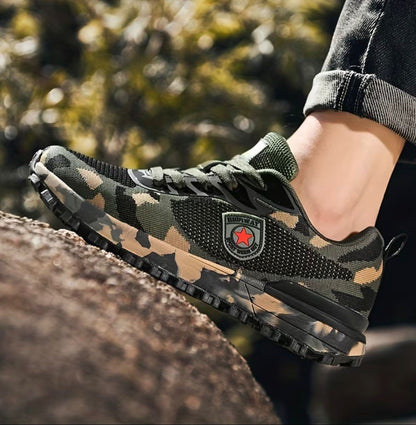 Tactical Camo Sneakers Men 🔥